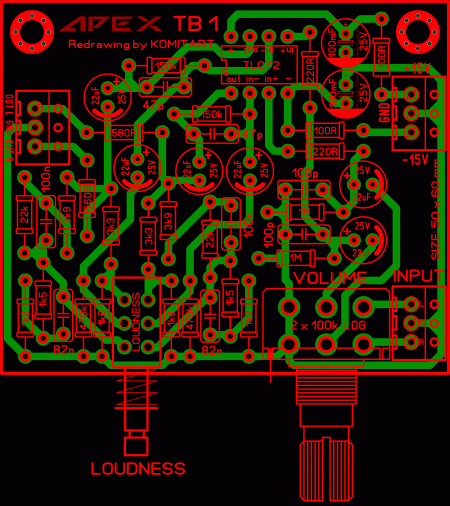 APEX TB1 Preamplifier LAY6