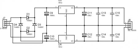 power supply 12V Schematic