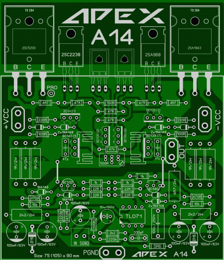 APEX A14 amplifier LAY6 FOTO