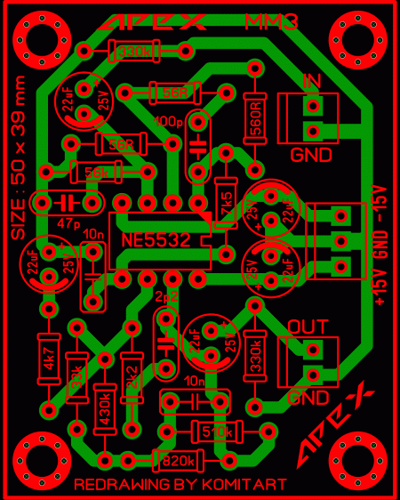 APEX MM3 PhonoCorrector LAY6