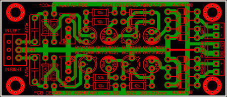 Analog Level Indicator KOMITART design LAY6