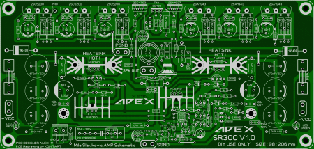 APEX SR300 Amplifier LAY6 FOTO