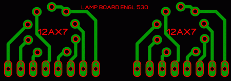 LAMP BOARD ENGL 530 LAY6