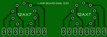 LAMP BOARD ENGL 530 LAY6 FOTO