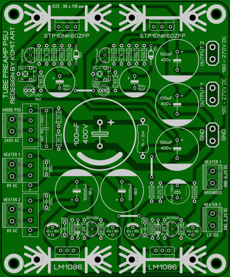 Tube Preamp PSU LAY6 FOTO