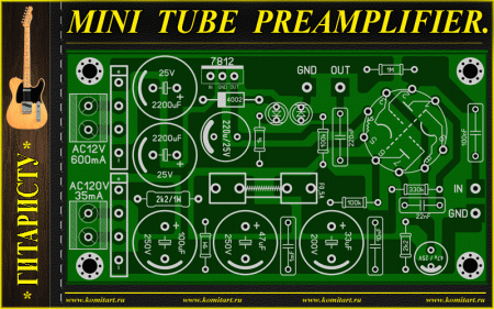 Mini Tube Preamplifier