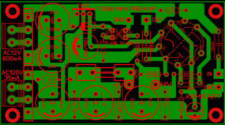 MINI TUBE PREAMP LAY6