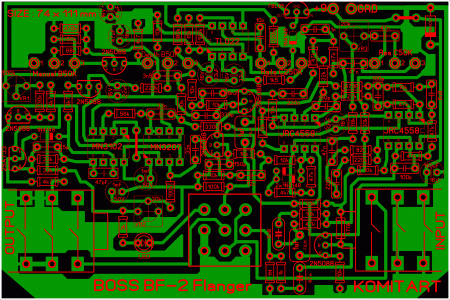 BOSS BF2 Flanger LAY6