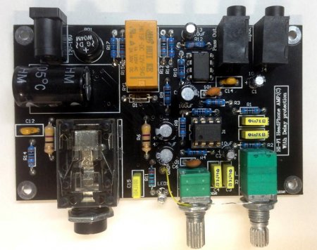 Headphone amplifier v. 3.0 final PCB