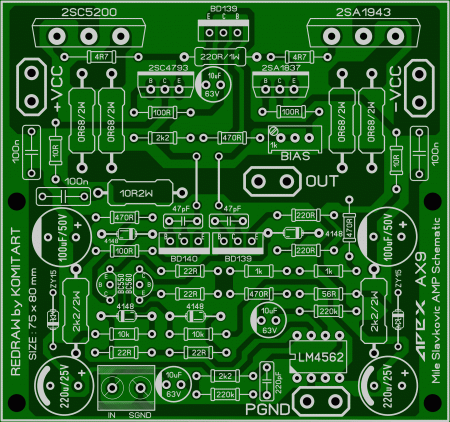 APEX AX9 Amplifier LAY6 FOTO