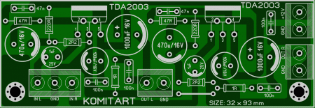 AMP TDA2003 STEREO NEW LAY6 Foto