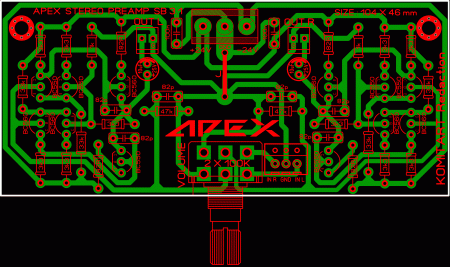 APEX SB3.1 BJT Preamplifier LAY6