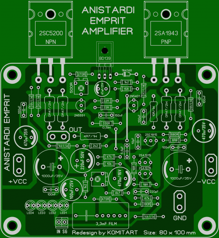   Anistardi Emprit Amplifier LAY6