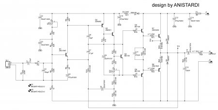 Anistardi OTL amplifier schematic