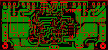 APEX AX-14 amplifier _2 PAIRS_ LAY6