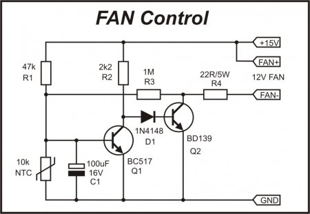 APEX Fan Control Schematic with NTC