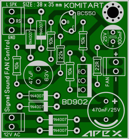 Signal Sound FAN Control by komitart lay6 Foto