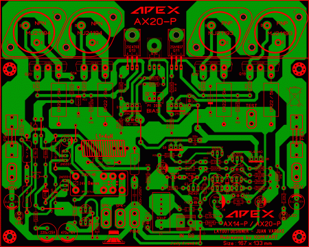 APEX AX20P Amplifier LAY6