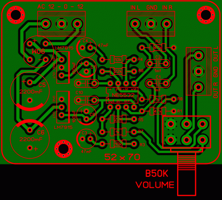 Preamp_NE5532 with VOLUME control_LAY6