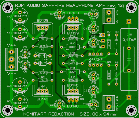 Sapphire 12j Headphone Amplifier_KOMITART_LAY6_FOTO