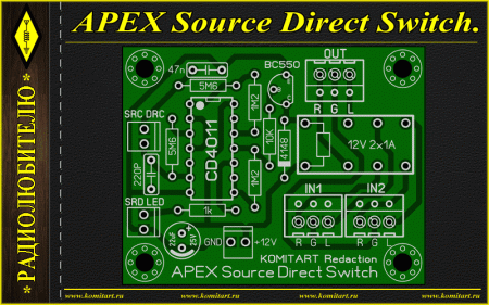 APEX Source Direct Switch Project
