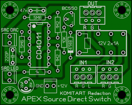 APEX Source Direct Switch LAY6 Foto