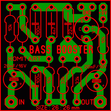 Bass Booster KOMITART_LAY6