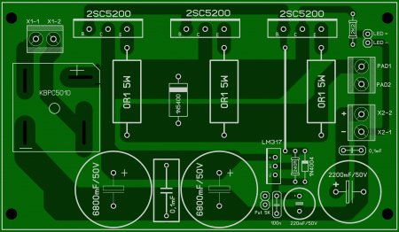 BP 10A 2SC5200_with diode bridge_LAY6 FOTO