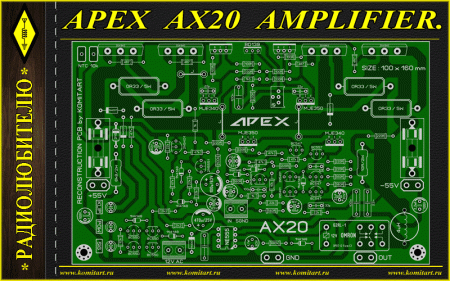 APEX AX 20 AMPLIFIER PROJECT