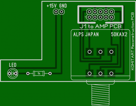 POT PCB KOMITART LAY6 FOTO