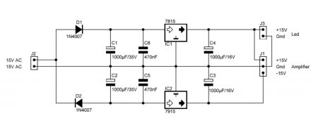 PSU 7815_7915 Schematic