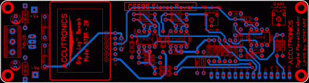 ACCUTRONICS CGS95 Stereo Reverberator_KOMITART K1 LAY6