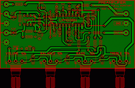 Preamp_LM1036_TL072_KOMITART LAY6