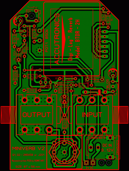 Miniverb with Belton BTDR-2 Modul KOMITART LAY6