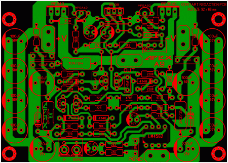 MOD APEX A9 AMP with BC139 Board 2 KOMITART LAY6