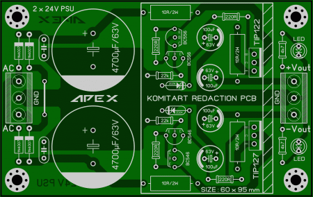 APEX PSU 24-0-24V DC KOMITART REDACTION LAY6 FOTO