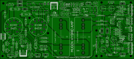 MUGEN HYBRID AMPLIFIER KOMITART LAY6 FOTO