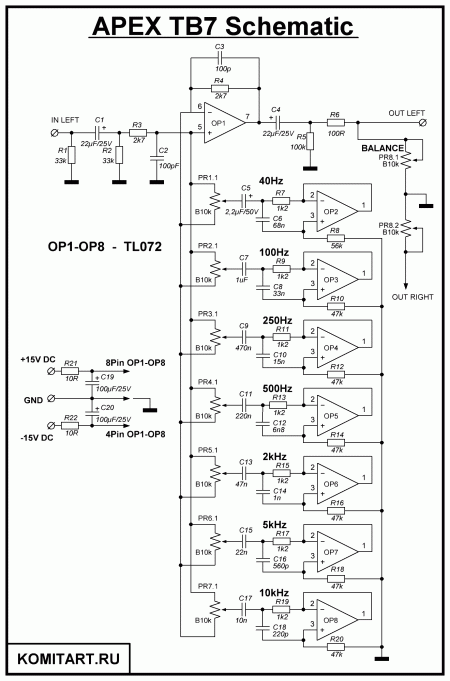 APEX TB7 Schematic