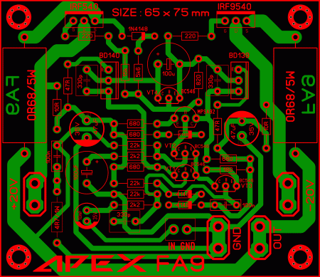 APEX FA9 Amplifier LAY6