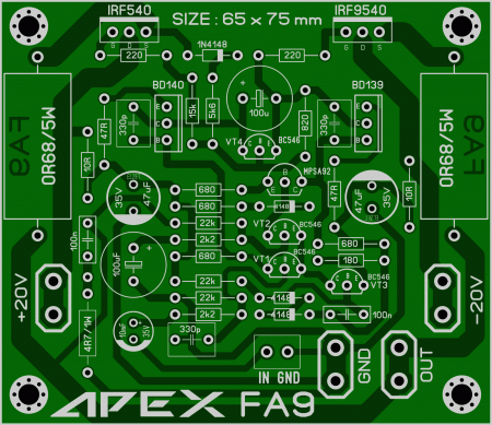 APEX FA9 Amplifier LAY6 FOTO