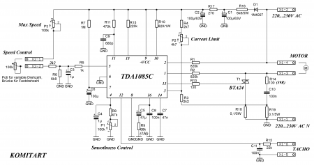    TDA1085C   