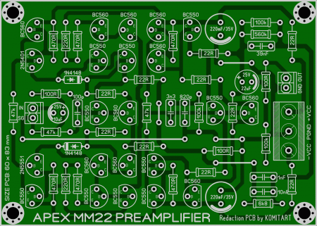 APEX M22 Preamplifier Redaction by KOMITART LAY6 FOTO