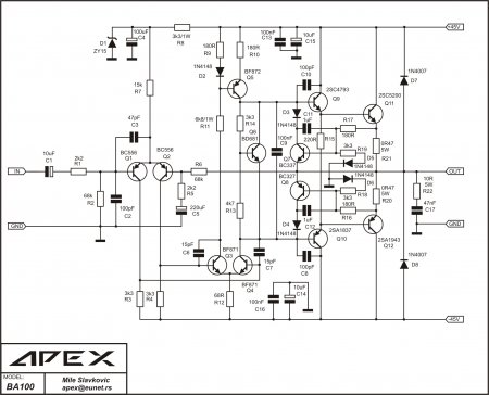 APEX BA100 SCHEMATIC_ 