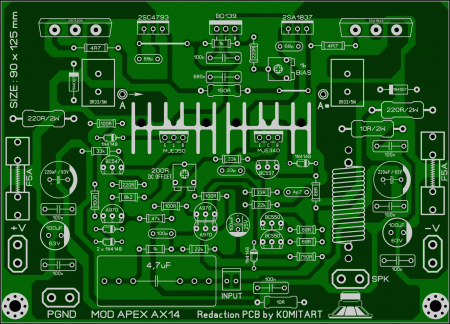 MOD APEX AX14 KOMITART LAY6 FOTO