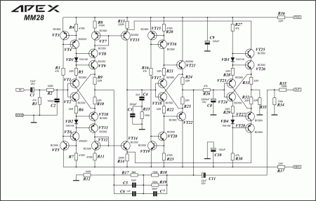 APEX MM28 Schematic