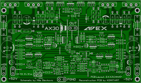 APEX AX30 AMP KOMITART LAY6 FOTO