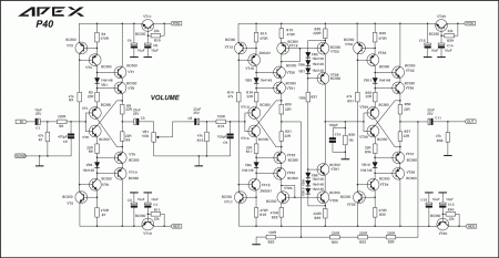 APEX P40 PREAMPLIFIER SCHEMATIC