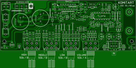 TDA7377 Full AMP_KOMITART LAY6 FOTO