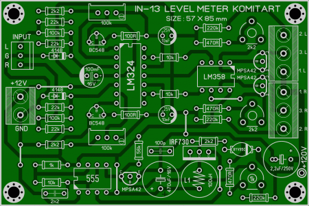 IN-13 LEVEL Meter KOMITART LAY6 FOTO