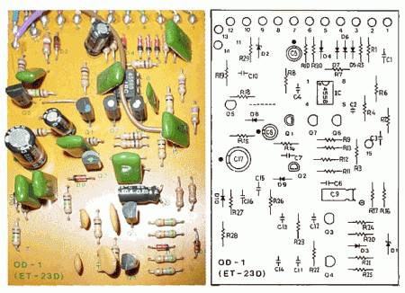 od1 component original board